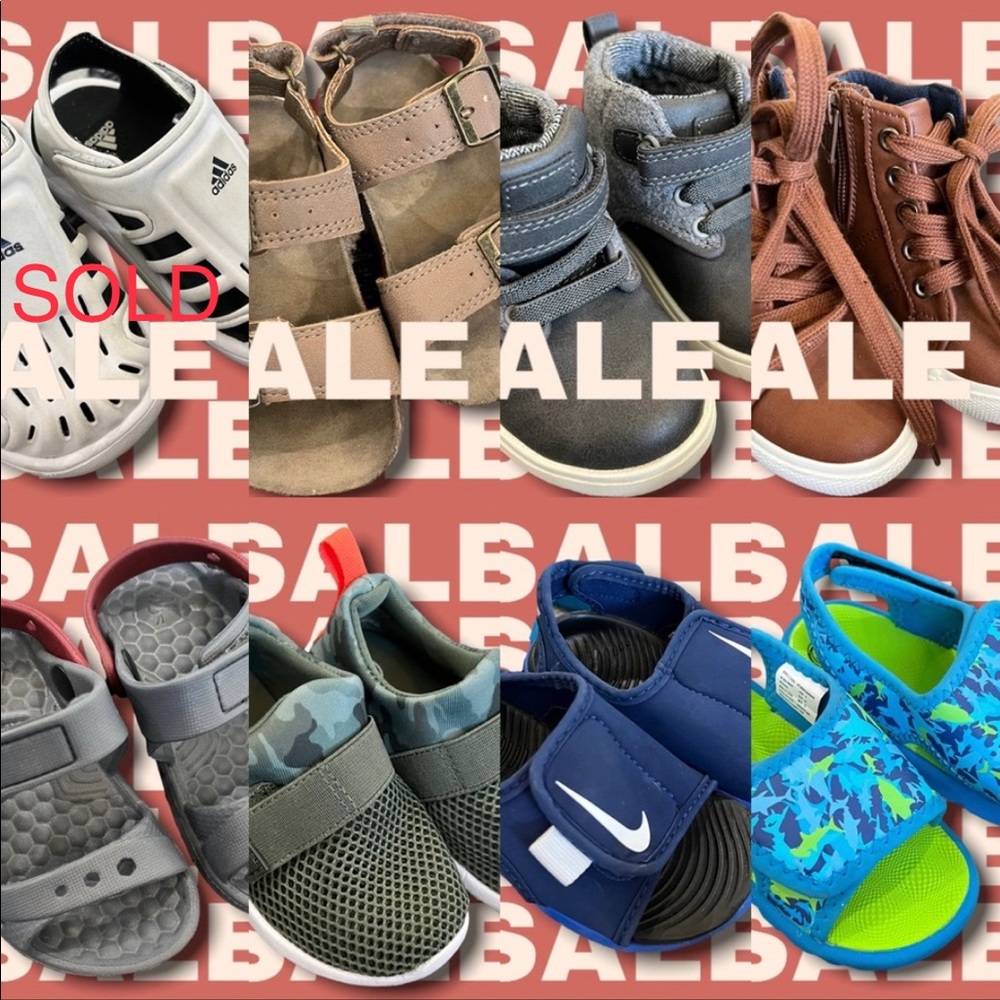 New and used size 6 Toddler shoes! Clear out!